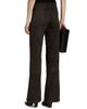 Arma Women's Karina Suede High-Rise Wide-Leg Pants - 5