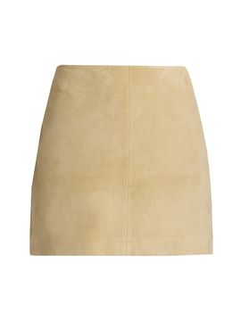Arma Women's Melody Suede Miniskirt