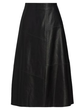 Arma Women's Vayenne Leather Midi-Skirt