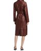 Arma Women's Yava Leather Belted Coat - 5