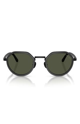 ARMANI ARMANI 48mm Round Sunglasses