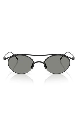 ARMANI ARMANI 49mm Oval Sunglasses