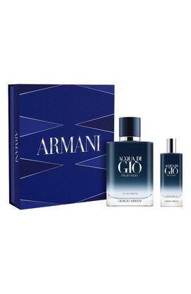 ARMANI ARMANI Acqua Di Gió Profondo Parfum Men's Fragrance Gift Set $199 Value 