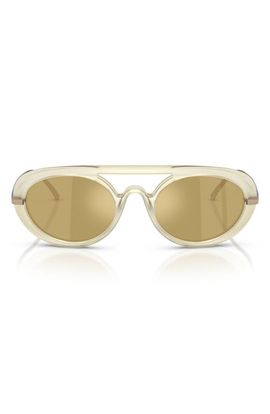 ARMANI ARMANI AR8256 52mm Oval Sunglasses
