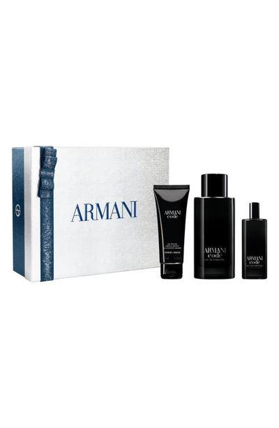 ARMANI ARMANI Code Eau de Toilette 3-Piece Men's Fragrance Holiday Gift Set 