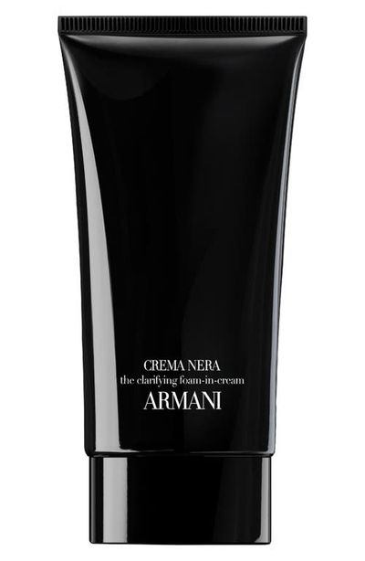 ARMANI ARMANI Crema Nera Clarifying Foam-in-Cream Facial Cleanser 
