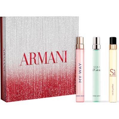 ARMANI ARMANI Women's Travel Fragrance Set (Limited Edition) 