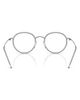 Armani Exchange Armani Exchange 49mm Small Round Optical Glasses - 3