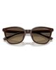 Armani Exchange Armani Exchange 54mm Gradient Polarized Cat Eye Sunglasses - 5