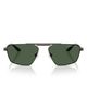 Armani Exchange Armani Exchange 56mm Aviator Sunglasses - 1