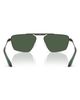 Armani Exchange Armani Exchange 56mm Aviator Sunglasses - 5