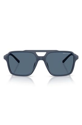 Armani Exchange Armani Exchange 57mm Pilot Sunglasses