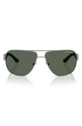 Armani Exchange Armani Exchange 62mm Aviator Sunglasses