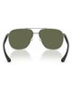 Armani Exchange Armani Exchange 63mm Aviator Sunglasses - 4