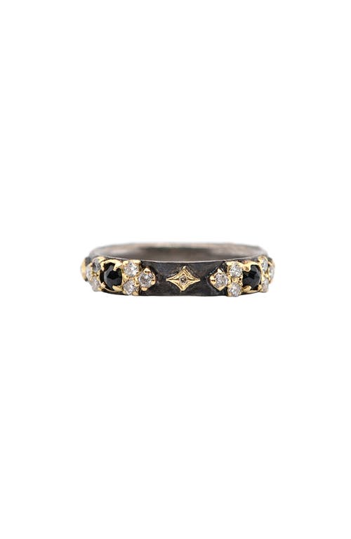Armenta Armenta Old World Diamond & Sapphire Band Ring