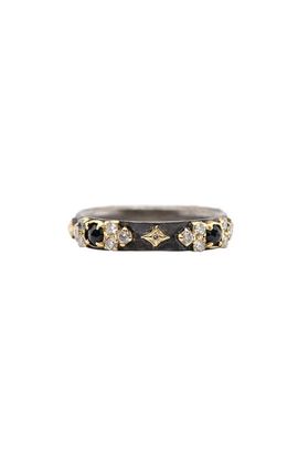 Armenta Armenta Old World Diamond & Sapphire Band Ring