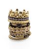Armenta Armenta Old World Lacy Eternity Diamond & Sapphire Ring - 2