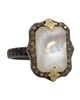 Armenta Armenta Old World Mother-of-Pearl Doublet Ring - 4