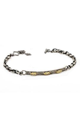 Armenta Armenta Old World Pavé Diamond ID Bracelet