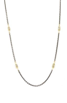 Armenta Armenta Old World White Sapphire Station Necklace