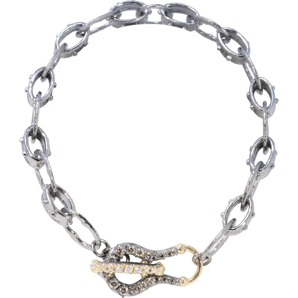 Armenta Armenta Pavé Diamond Toggle Link Bracelet