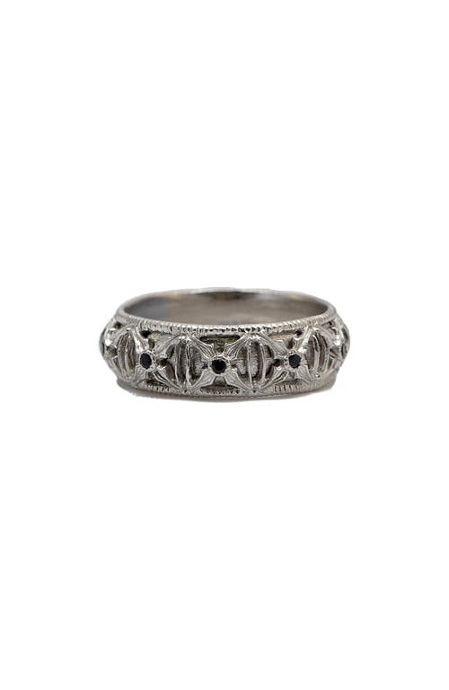 Armenta Armenta Romero Black Sapphire Ring