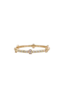 Armenta Armenta Sueno Baguette Sapphire & Diamond Ring