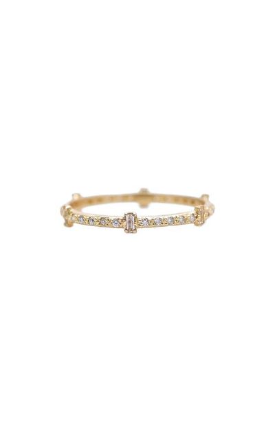 Armenta Armenta Sueno Baguette Sapphire & Diamond Ring