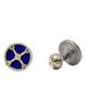Armenta Armenta White Diamond & Sapphire Royal Cuff Links - 1