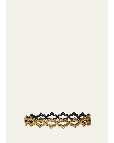Armenta Old World Open Scroll Huggie Bracelet