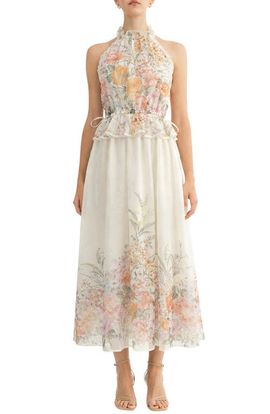 Arose Studio Arose Studio Celeste Placed Floral Dress