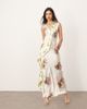 ARRANGE ARRANGE asymmetric paneled maxi dress in mixed floral print-Multi - 2