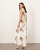 ARRANGE ARRANGE asymmetric paneled maxi dress in mixed floral print-Multi - 4