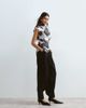 ARRANGE ARRANGE Blythe tapered fold detail tailored pants in black - 2