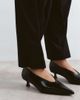 ARRANGE ARRANGE Blythe tapered fold detail tailored pants in black - 4