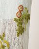 ARRANGE ARRANGE botanical floral embellished lace midi skirt in light blue - part of a set - 3