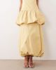 ARRANGE ARRANGE bubble midi skirt in tonal buttermilk - part of a set-Yellow - 2