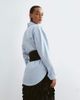 ARRANGE ARRANGE chunky belt with fringe in black - 4