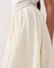 ARRANGE ARRANGE crinkle texture maxi skirt in stone - part of a set-White - 3