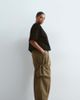 ARRANGE ARRANGE Curve Delphi drawstring utility pants in khaki-Green - 1