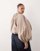 ARRANGE ARRANGE Curve oversized bomber jacket with balloon sleeve in stone-Brown - 4