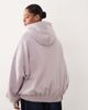 ARRANGE ARRANGE Curve oversized premium heavyweight hoodie in soft lilac-Purple - 4