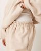 ARRANGE ARRANGE Curve oversized premium heavyweight sweatpants with cuffs in oatmeal-Neutral - 2