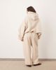 ARRANGE ARRANGE Curve oversized premium heavyweight sweatpants with cuffs in oatmeal-Neutral - 3