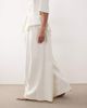 ARRANGE ARRANGE Curve pleated pants in white - part of a set - 3
