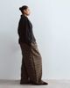 ARRANGE ARRANGE Curve tailored barrel leg pants in chocolate plaid - part of a set-Multi - 3