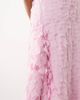 ARRANGE ARRANGE Curve textured square cut maxi dress in pink - 3