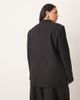 ARRANGE ARRANGE Curve ultimate collarless blazer in black - 2