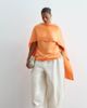 ARRANGE ARRANGE Curve Willa elastic waist drawstring pants in washed bone-White - 1