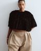 ARRANGE ARRANGE Curve Wylder tailored high waist wide leg pants in stone-Neutral - 2